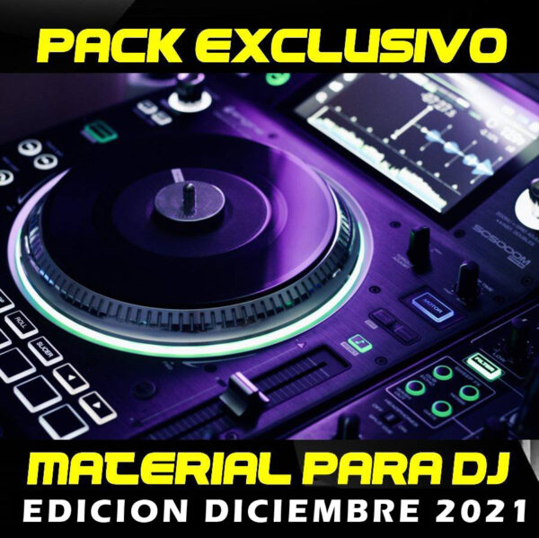 MATERIAL PARA DJS - DICIEMBRE 2021