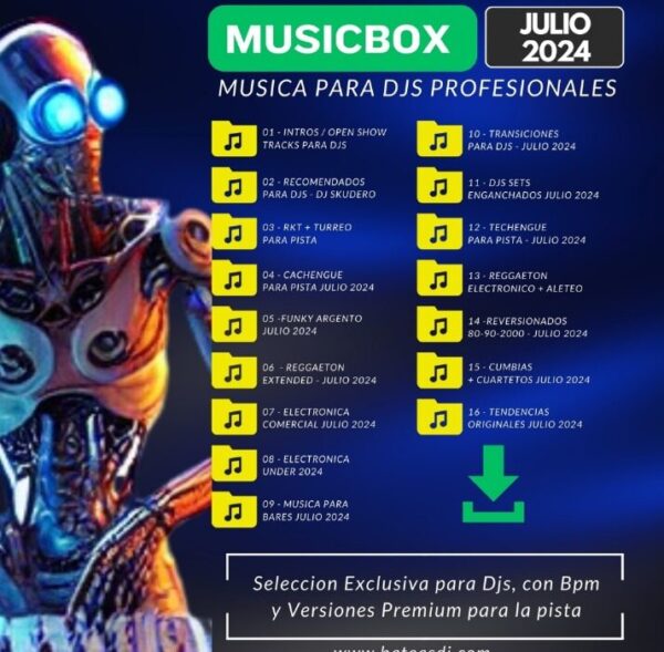 MUSICBOX - JULIO 2024