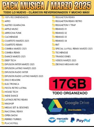 SERVICIO DE MUSICA MARZO 2025